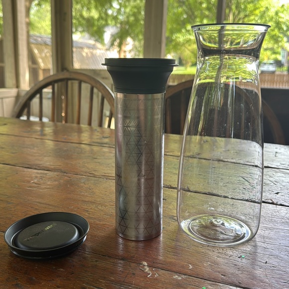 TUPPERWARE Cold Brew Carafe 3 piece - Picture 6 of 8